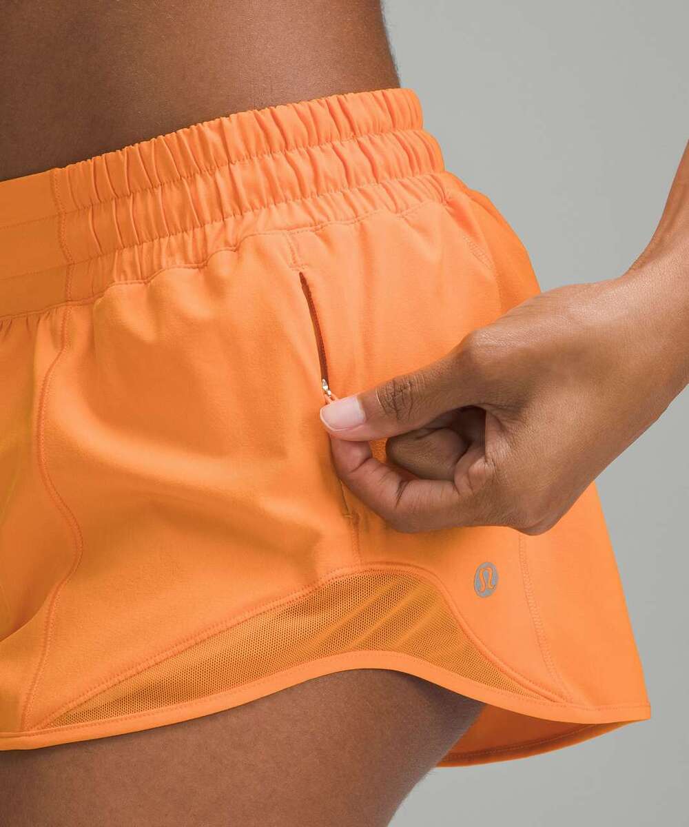 Lululemon Hotty Hot Low Rise Lined Short 2.5” Orange size 8 W7AUSR 2024